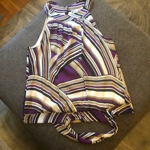 Multi color halter top size xl